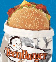 A&W TEEN BURGER